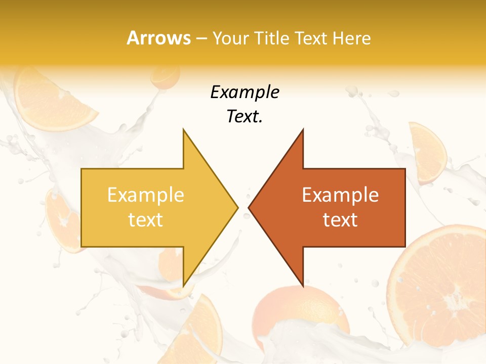 Drink Dessert Ingredient PowerPoint Template