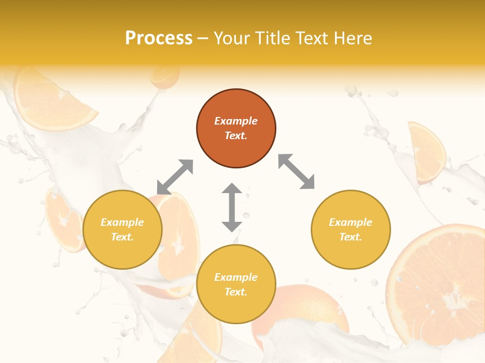 Drink Dessert Ingredient PowerPoint Template