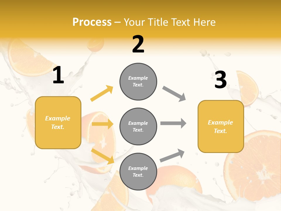 Drink Dessert Ingredient PowerPoint Template