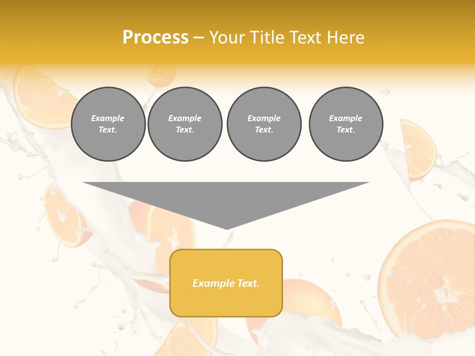 Drink Dessert Ingredient PowerPoint Template