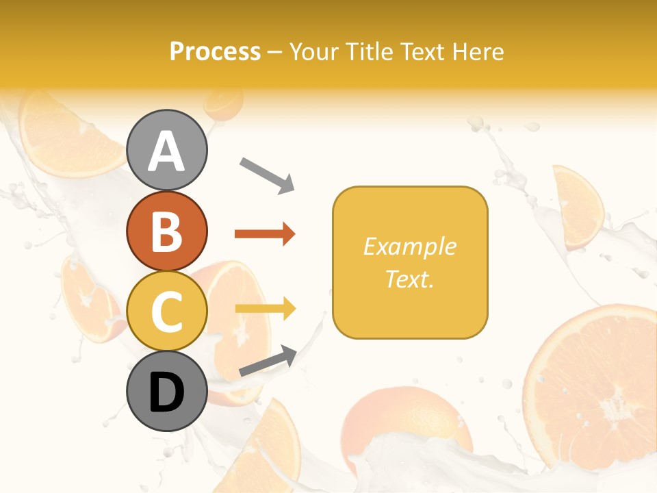 Drink Dessert Ingredient PowerPoint Template
