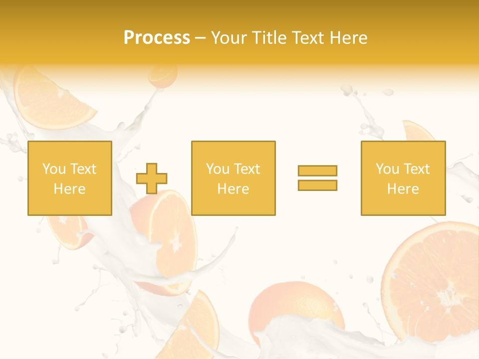 Drink Dessert Ingredient PowerPoint Template