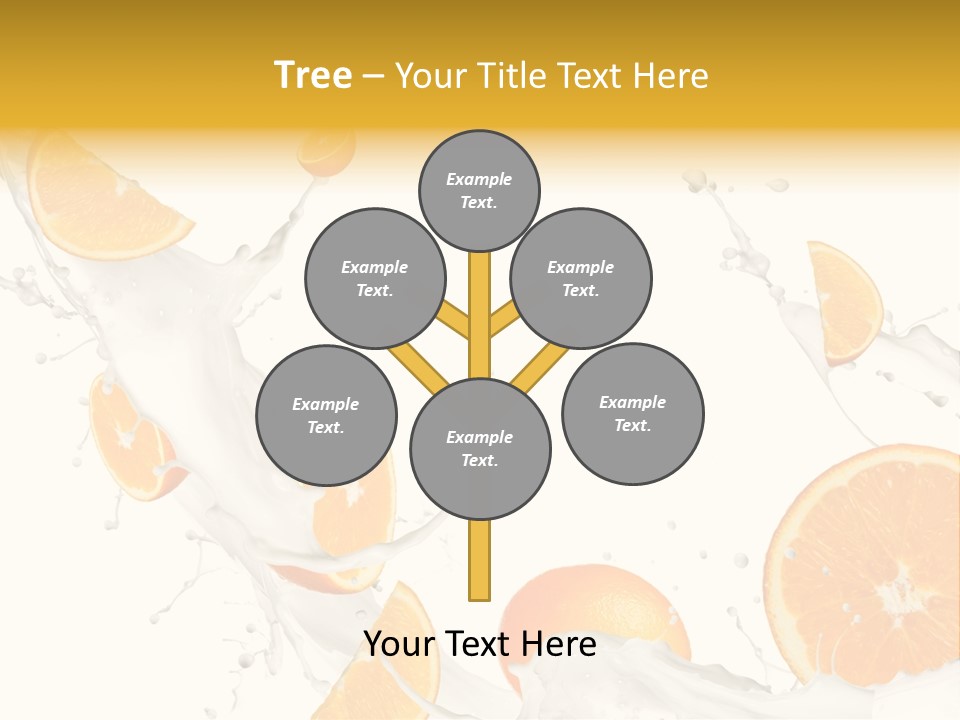 Drink Dessert Ingredient PowerPoint Template