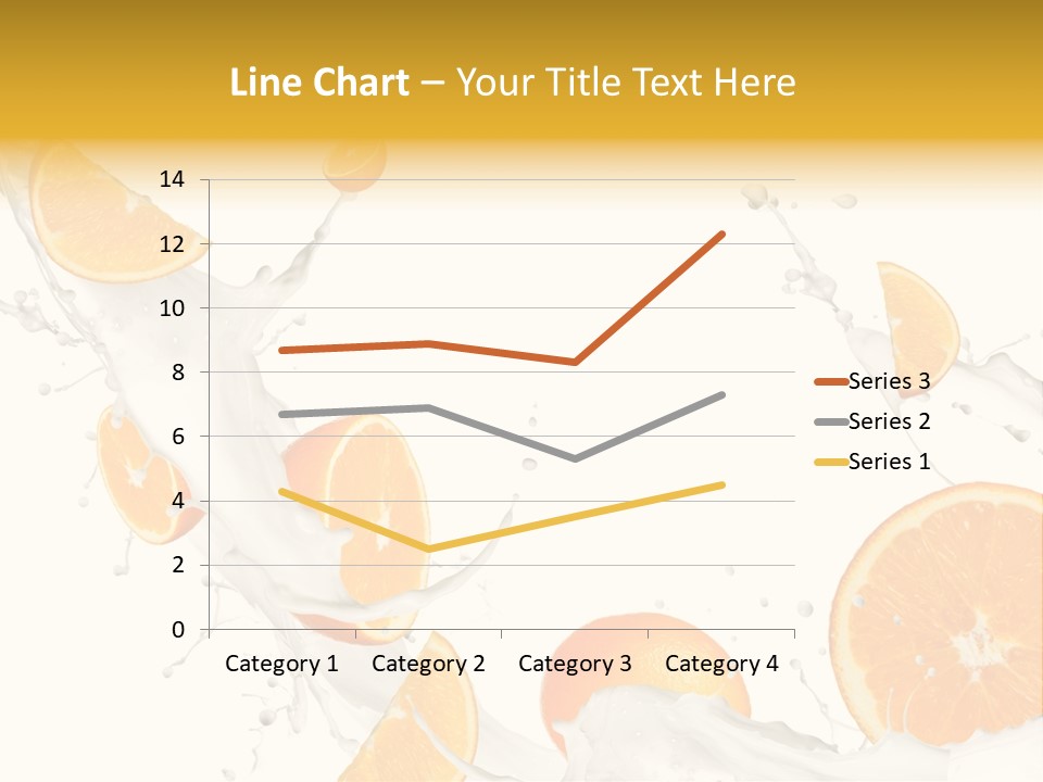 Drink Dessert Ingredient PowerPoint Template
