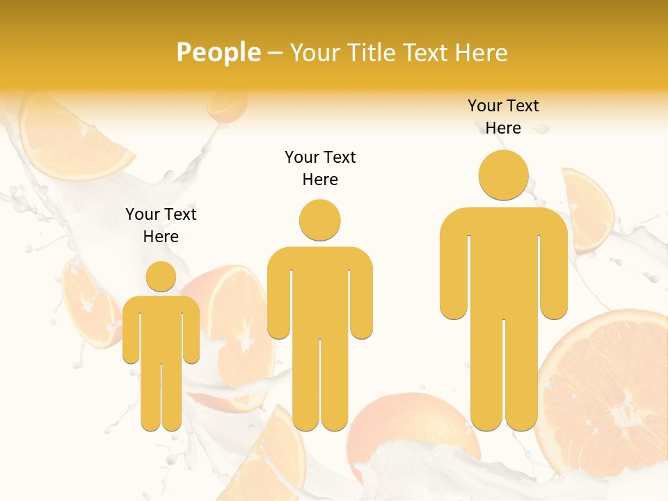 Drink Dessert Ingredient PowerPoint Template