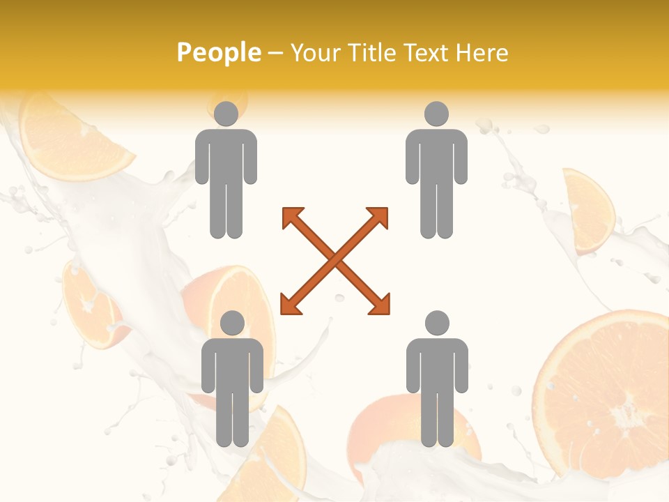 Drink Dessert Ingredient PowerPoint Template