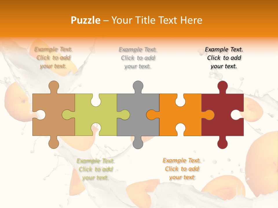 Dessert Summer Berry PowerPoint Template