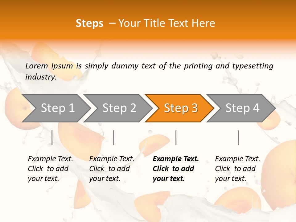 Dessert Summer Berry PowerPoint Template