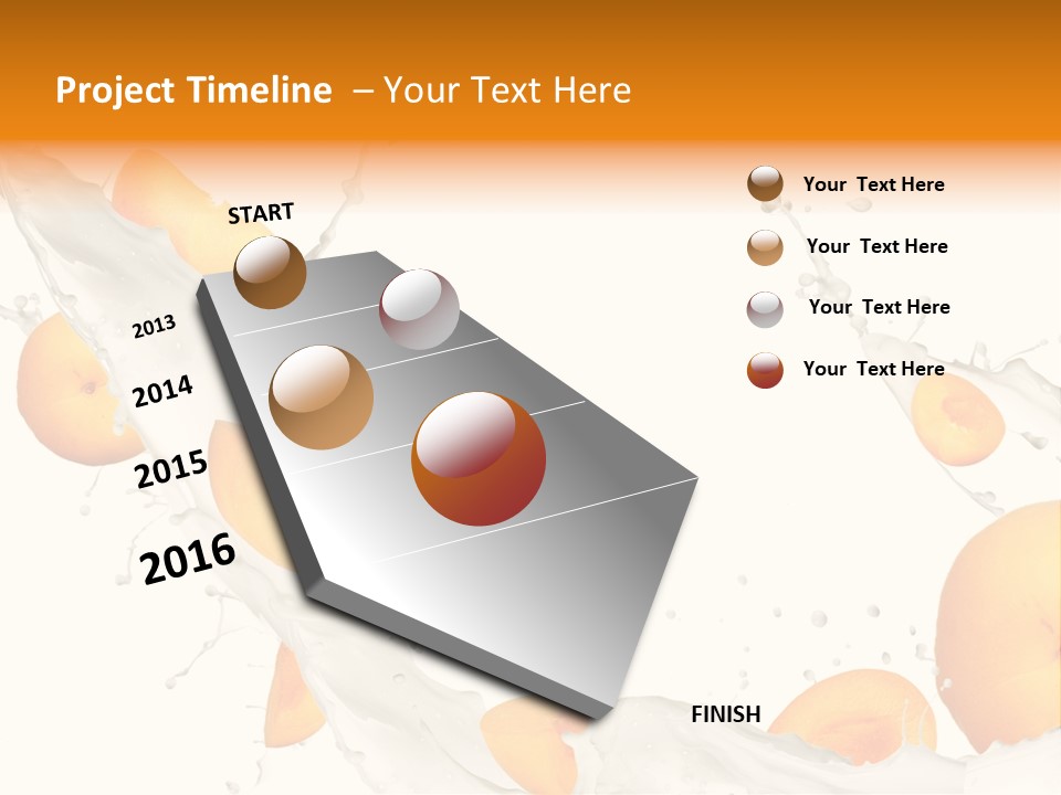 Dessert Summer Berry PowerPoint Template