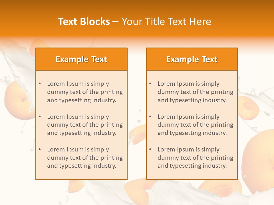 Dessert Summer Berry PowerPoint Template