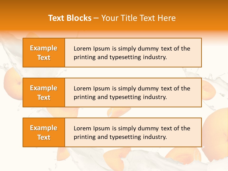 Dessert Summer Berry PowerPoint Template