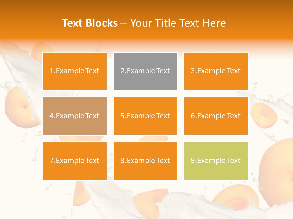 Dessert Summer Berry PowerPoint Template