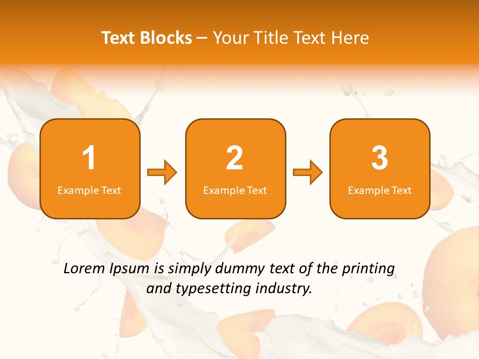 Dessert Summer Berry PowerPoint Template