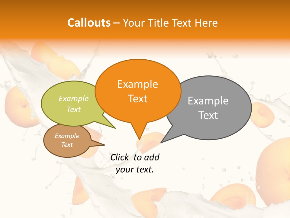 Dessert Summer Berry PowerPoint Template