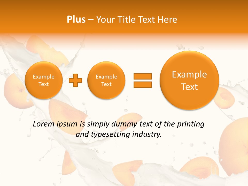 Dessert Summer Berry PowerPoint Template