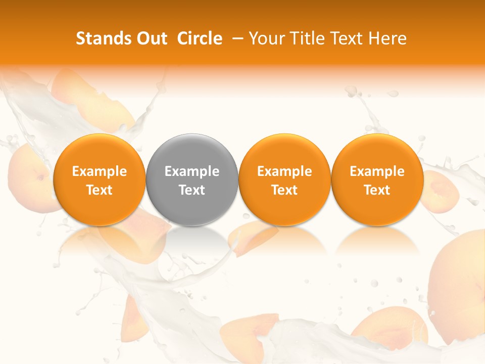 Dessert Summer Berry PowerPoint Template