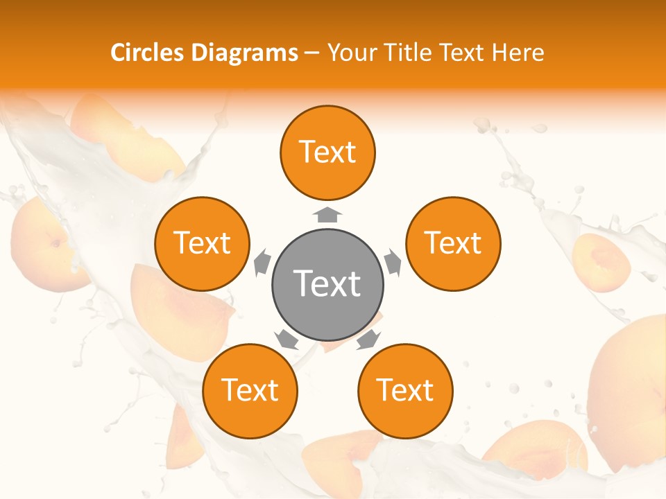 Dessert Summer Berry PowerPoint Template