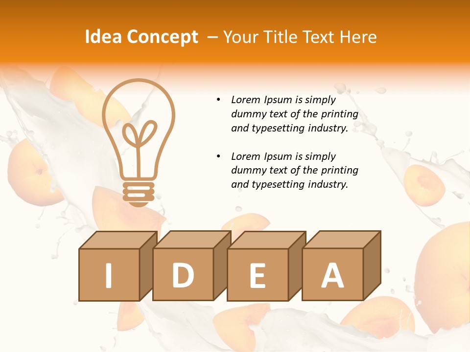 Dessert Summer Berry PowerPoint Template