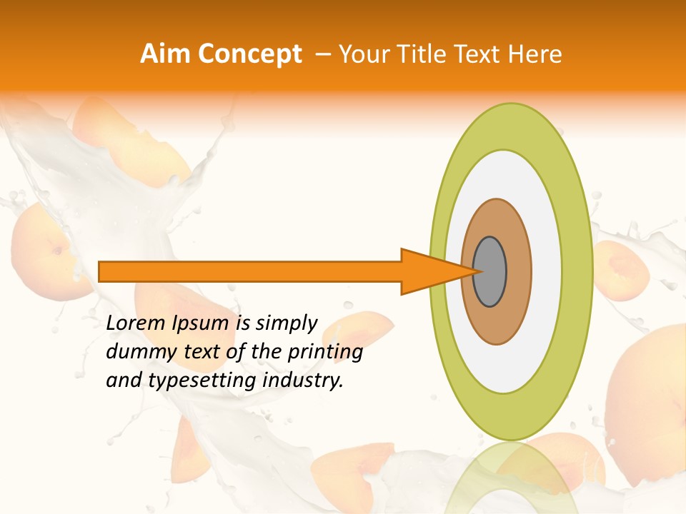 Dessert Summer Berry PowerPoint Template