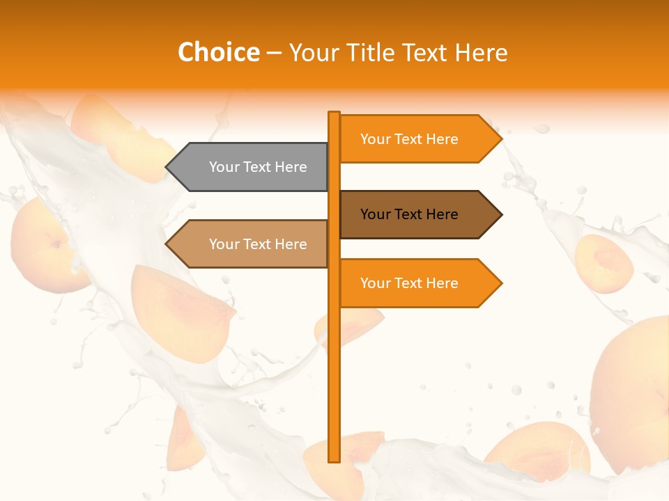 Dessert Summer Berry PowerPoint Template