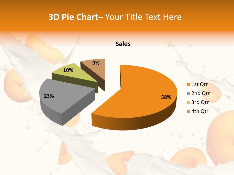Dessert Summer Berry PowerPoint Template