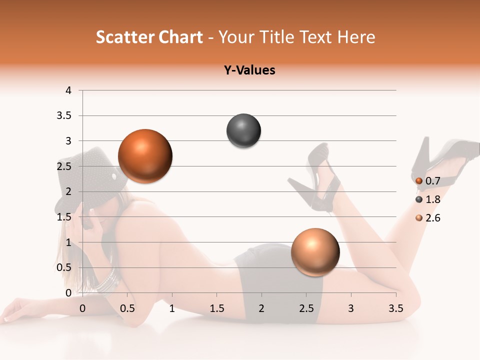 Naked Legs Sensual PowerPoint Template