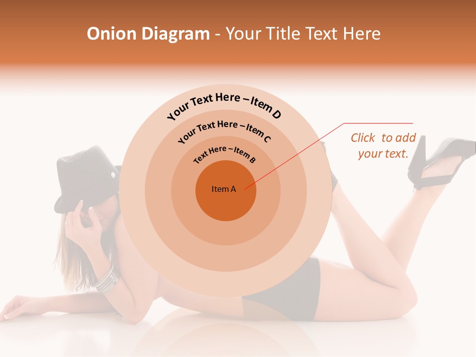 Naked Legs Sensual PowerPoint Template