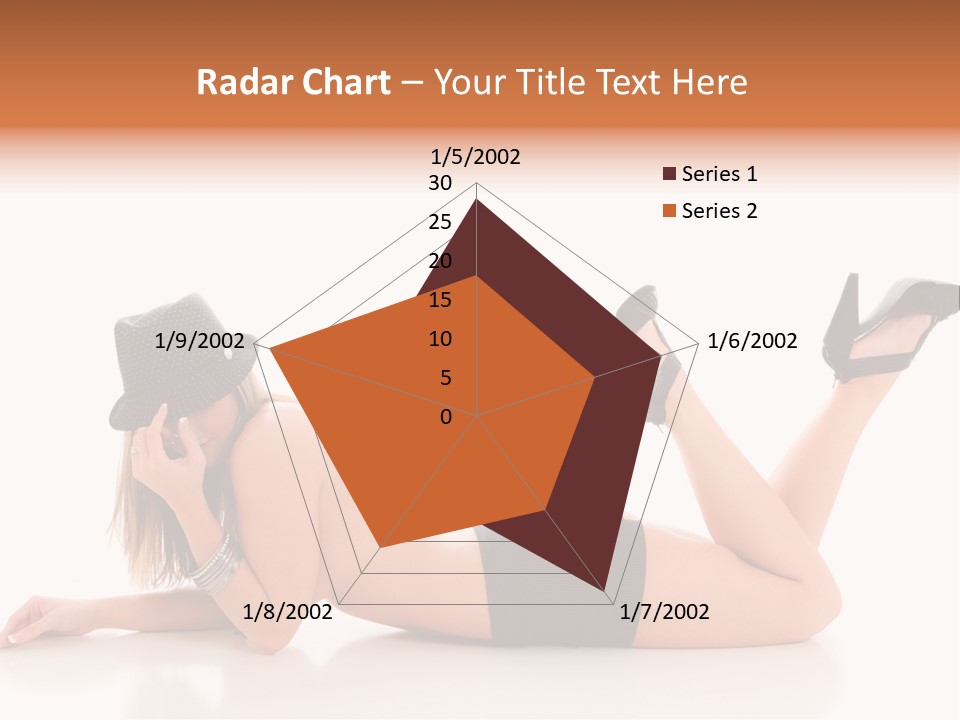 Naked Legs Sensual PowerPoint Template