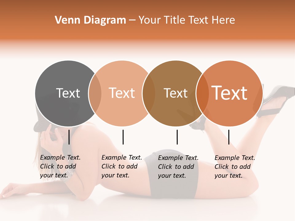 Naked Legs Sensual PowerPoint Template
