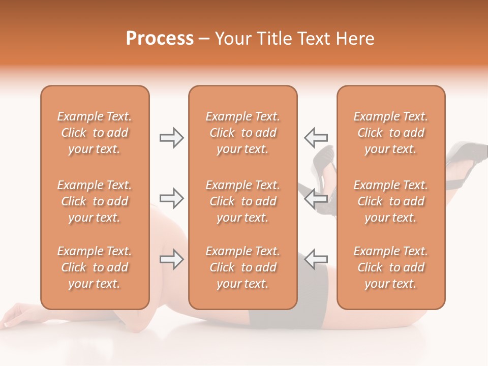 Naked Legs Sensual PowerPoint Template