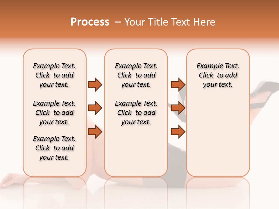Naked Legs Sensual PowerPoint Template