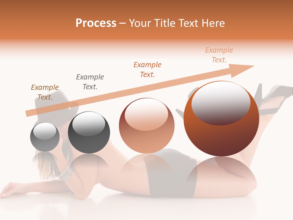 Naked Legs Sensual PowerPoint Template