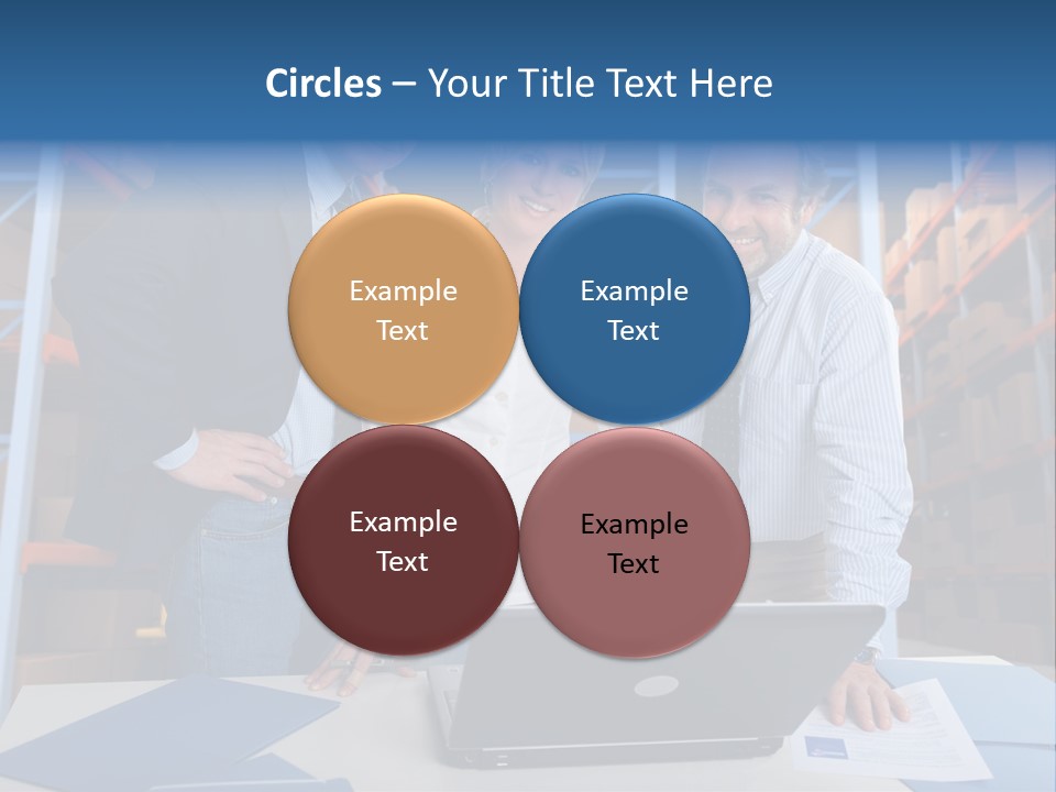 Stockpile Meeting People PowerPoint Template