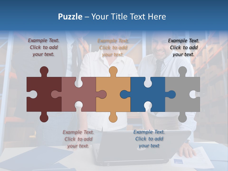 Stockpile Meeting People PowerPoint Template