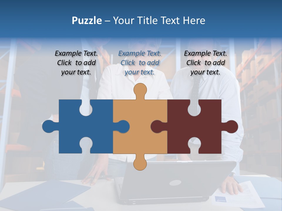 Stockpile Meeting People PowerPoint Template