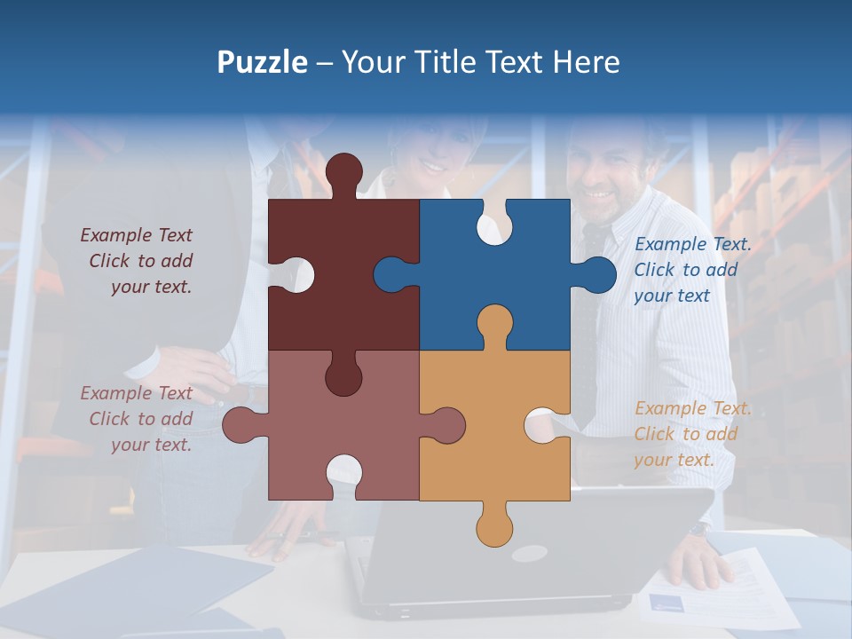 Stockpile Meeting People PowerPoint Template