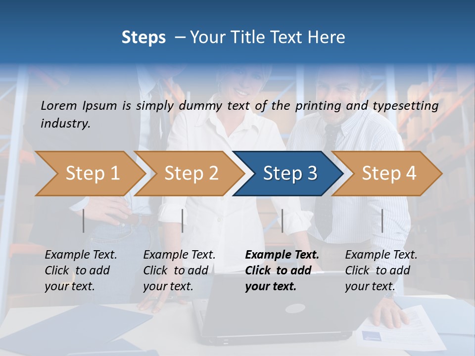 Stockpile Meeting People PowerPoint Template