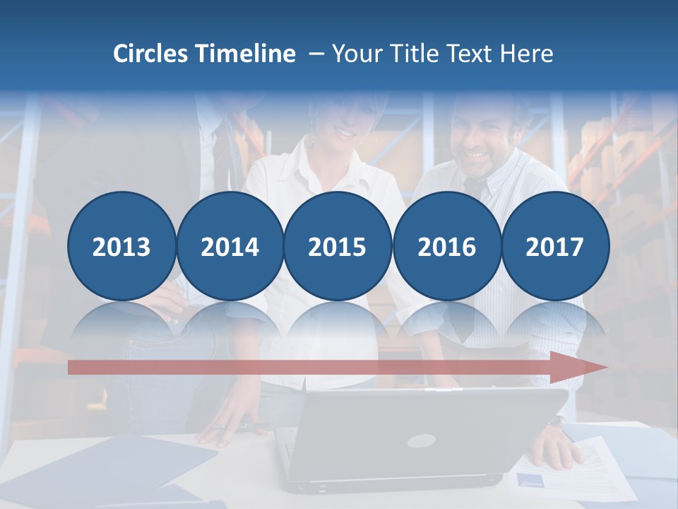 Stockpile Meeting People PowerPoint Template