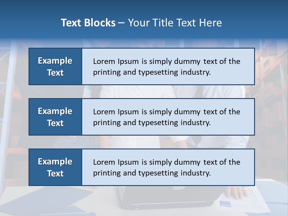 Stockpile Meeting People PowerPoint Template