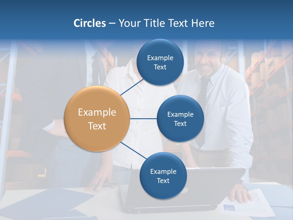 Stockpile Meeting People PowerPoint Template
