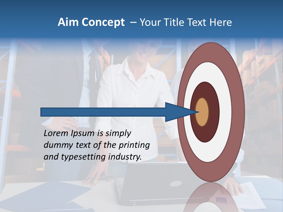 Stockpile Meeting People PowerPoint Template