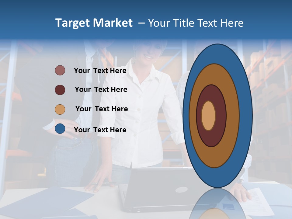 Stockpile Meeting People PowerPoint Template