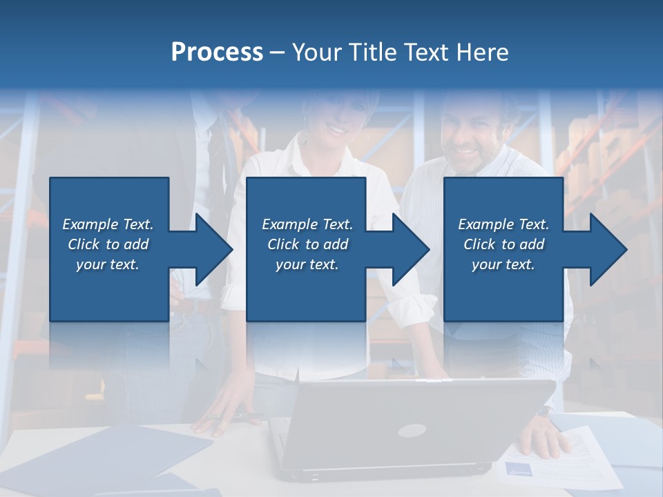 Stockpile Meeting People PowerPoint Template