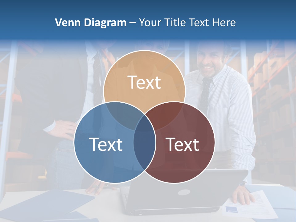 Stockpile Meeting People PowerPoint Template