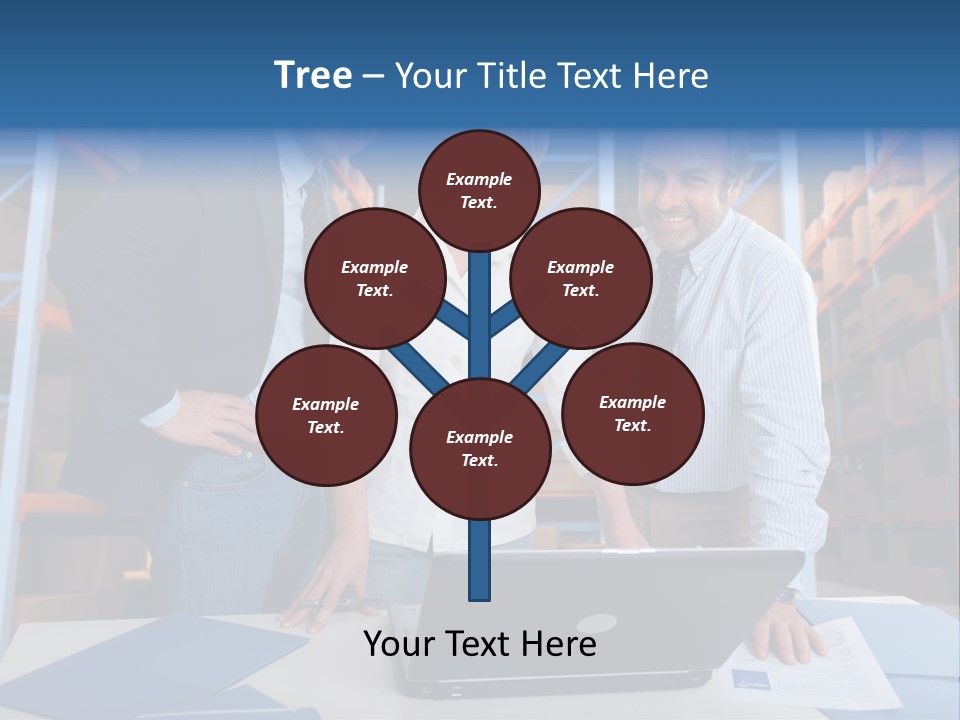 Stockpile Meeting People PowerPoint Template