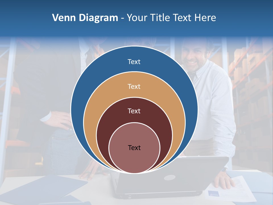 Stockpile Meeting People PowerPoint Template
