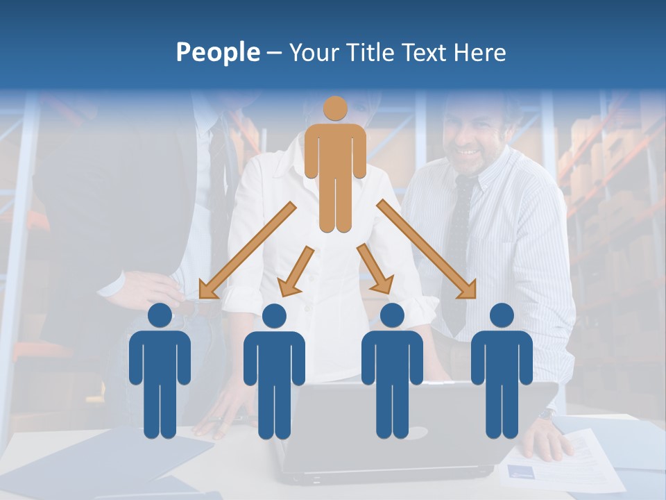 Stockpile Meeting People PowerPoint Template