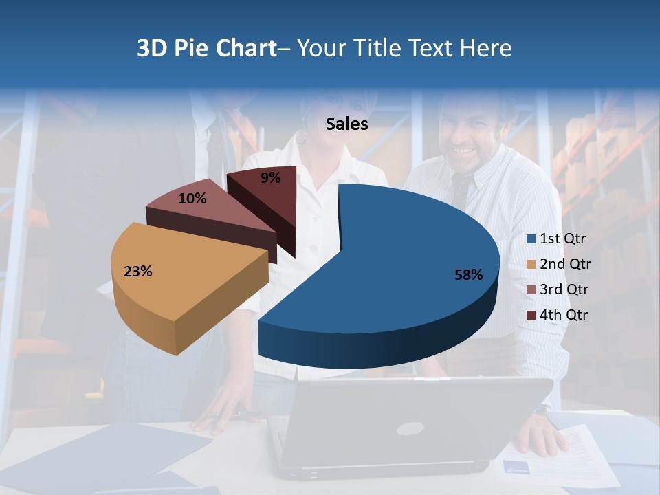Stockpile Meeting People PowerPoint Template
