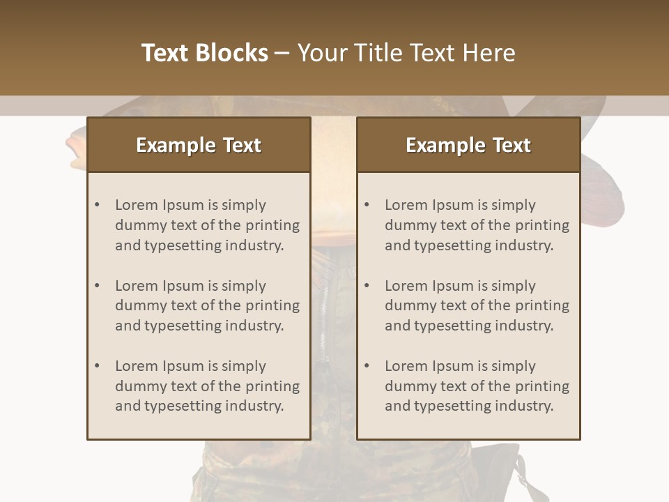 Successful Carp Lure PowerPoint Template