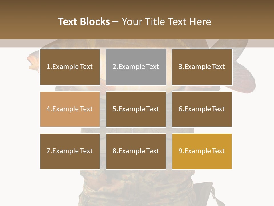 Successful Carp Lure PowerPoint Template